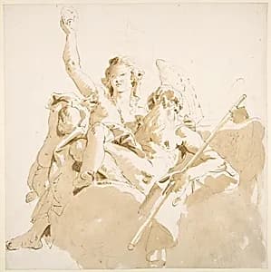 Time and Truth by Giovanni Battista Tiepolo
