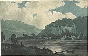 Tintern Abbey by Moonlight by John "Warwick" Smith