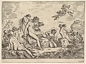 Toilet of Thetis by Pierre Brebiette