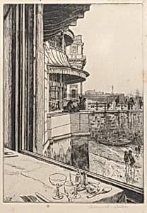 Trafalgar Tavern, Greenwich by James Tissot