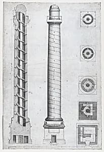 Trajan's Column by Anonymous|Antonio Lafreri