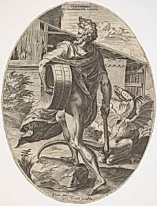 Triptolemus from The Rural Gods