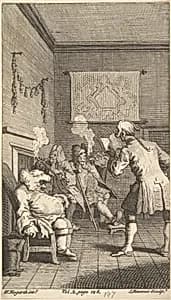 "Tristram Shandy," Frontispiece, Volume 1,