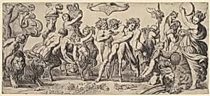 Triumph of Bacchus by Pierre Brebiette