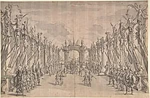 Triumphal Entry of King by Anonymous, German, 17th century