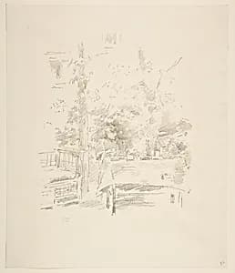 Tête-à-tête in the Garden by James McNeill Whistler
