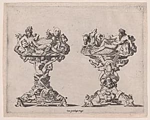 Two Salt-cellars