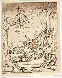 Unidentified Subject: Scene of Martyrdom ? by Micco Spadaro (Domenico Gargiulo)