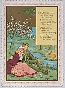Valentine by Kate Greenaway