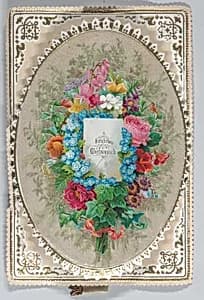 Valentine - Mechanical, pull tab bouquet by Anonymous, German, 19th century