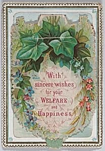 Valentine - Mechanical wreath by Anonymous, British, 19th century