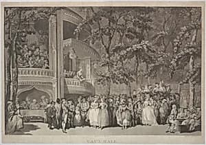 Vaux-hall by Thomas Rowlandson|Robert Pollard|Francis Jukes|John Raphael Smith