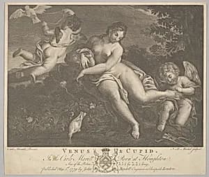 Venus and Cupid