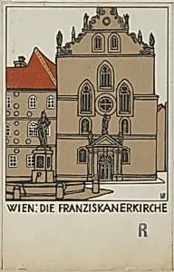 Vienna: Franciscan Church (Wien: Die Franziskanerkirche) by Urban Janke|Wiener Werkstätte