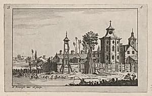 View of a Church by Antoine Benoist