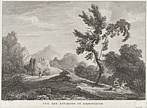 View of Birmingham by Peter Paul Benazech|Jean-Baptiste-Claude Chatelain