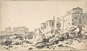 View of Bomarzo by Horatius de Hooch