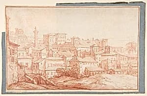 View of Rome by François Le Moyne
