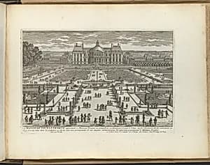 View of Vaux-Le-Vicomte by Adam Perelle|Nicolas Langlois