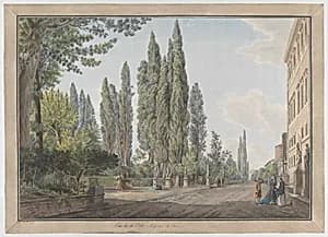 Villa Montalto Negroni by Abraham Louis Rodolphe Ducros|Giovanni Volpato