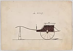 Village Cart # 3529 by Brewster & Co.