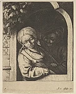 Village Girl by Adriaen van Ostade