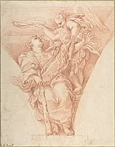 Virtue Crowned by Honor by Carlo Maratti