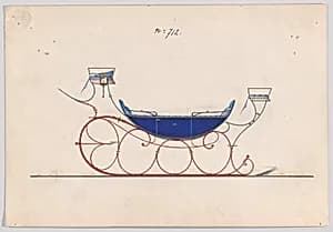 Vis-a-Vis Sleigh #712 by Brewster & Co.