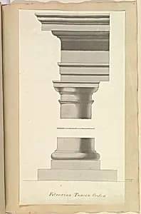 Vitruvian Tuscan Order by Alfred Henry Forrester [Alfred Crowquill]