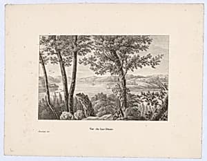 Vue du Lac Diane