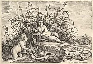 Water by Wenceslaus Hollar|Pieter van Avont