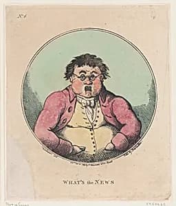 What's The News by George Murgatroyd Woodward|Thomas Rowlandson|Rudolph Ackermann, London