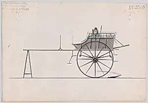 White Chapel Cart #3340 by Brewster & Co.