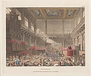 Whitehall by Rudolph Ackermann, London|John Bluck|Auguste Charles Pugin|Thomas Rowlandson