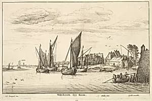 Willebroeck bey Boom by Jan Brueghel the Elder|Wenceslaus Hollar