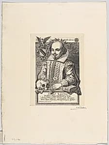Portrait of Charles William Sherborn|Thomas Brooker|William Shakespeare