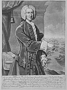 William Shirley, Governor of Massachusetts by Peter Pelham|John Smibert|William Shirley