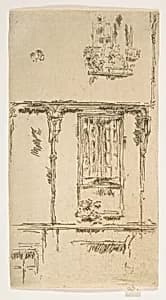 Windows, Bourges by James McNeill Whistler