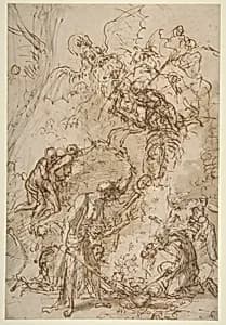 Witches' Sabbath by Salvator Rosa