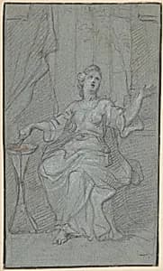 Woman Lighting a Sacrificial Fire