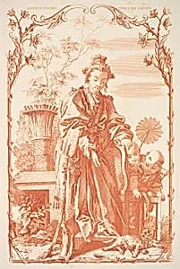 Woman Playing with a Cat by François Boucher