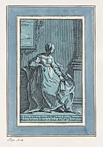 Woman Seated in Room (Melancholy) by Parmigianino (Girolamo Francesco Maria Mazzola)|Anton Maria Zanetti the Elder