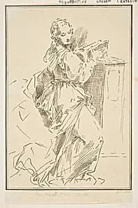 Woman with a book