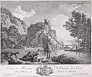 XIIeme Vue d'Italie. Le Bas by Joseph Vernet