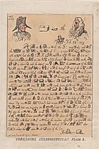 Yorkshire Hieroglyphics, Plate 3 by Charles Abbot, 1st Baron Colchester|Thomas Rowlandson|Prince Frederick Augustus, Duke of York and Albany|Thomas Tegg