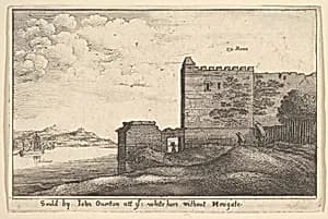 Zu Bonn, from "European Views" by John Overton|Wenceslaus Hollar