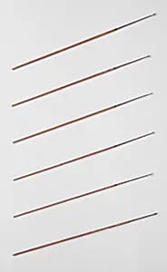 6 arrows with stone tips by Unknown Artist