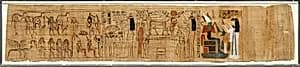 Amduat Papyrus Inscribed for Tiye by Unknown Artist