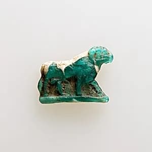 Amulet of a walking ram by Unknown Artist