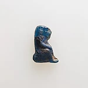 Amulet of squatting baboon by Unknown Artist